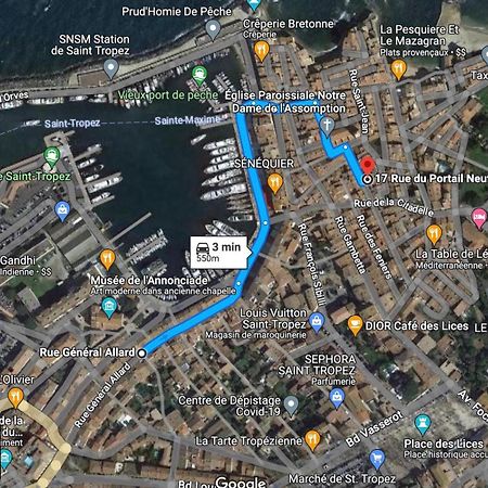 Apartamento Le Caillou A La Ponche St Tropez Saint-Tropez Exterior foto